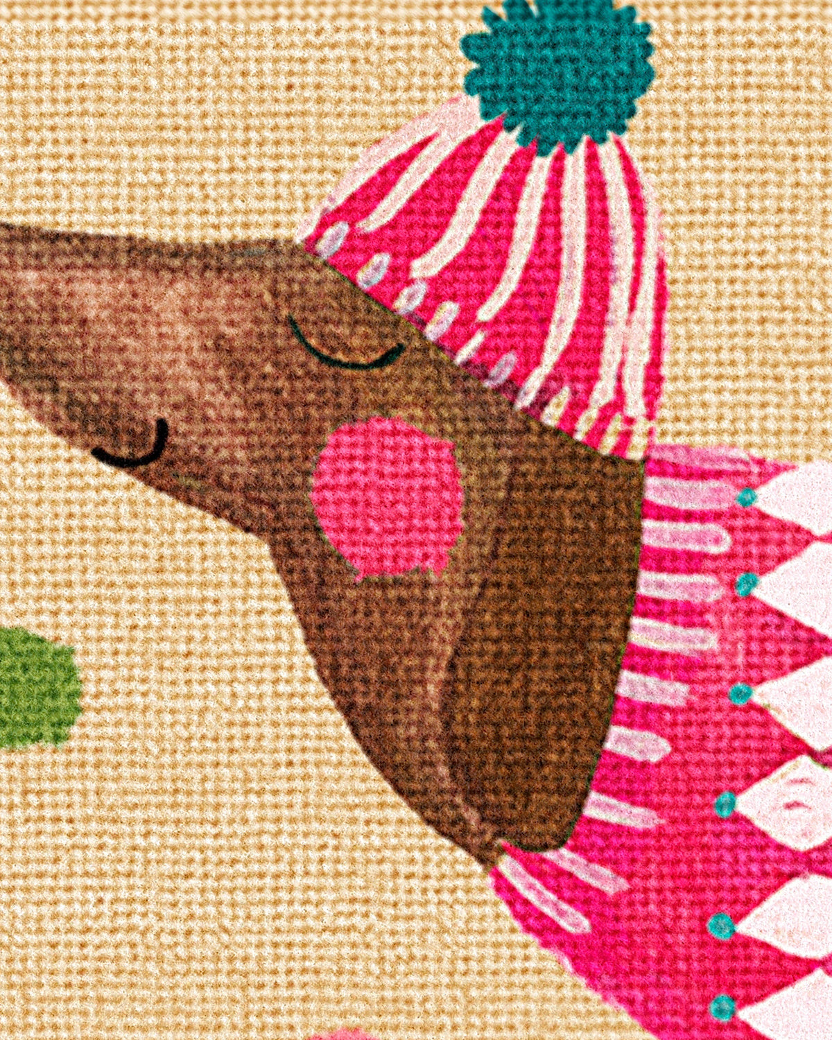 Cozy Canine Natural Large Doormat