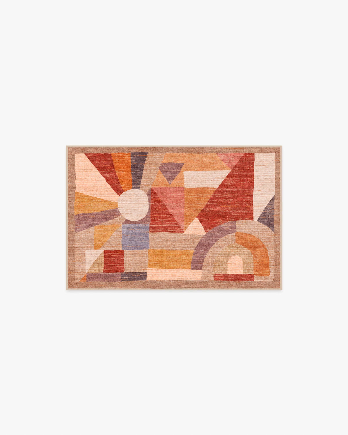 Orilla Sunset Flatwoven Rug by Jungalow