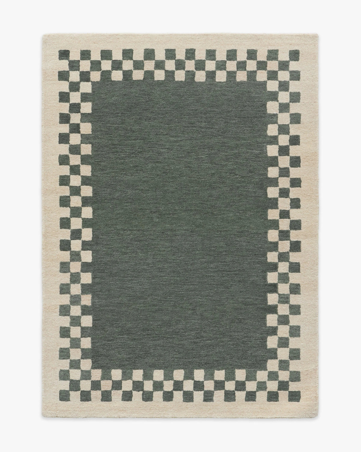 Callum Mineral Teal & Ivory Wool Rug