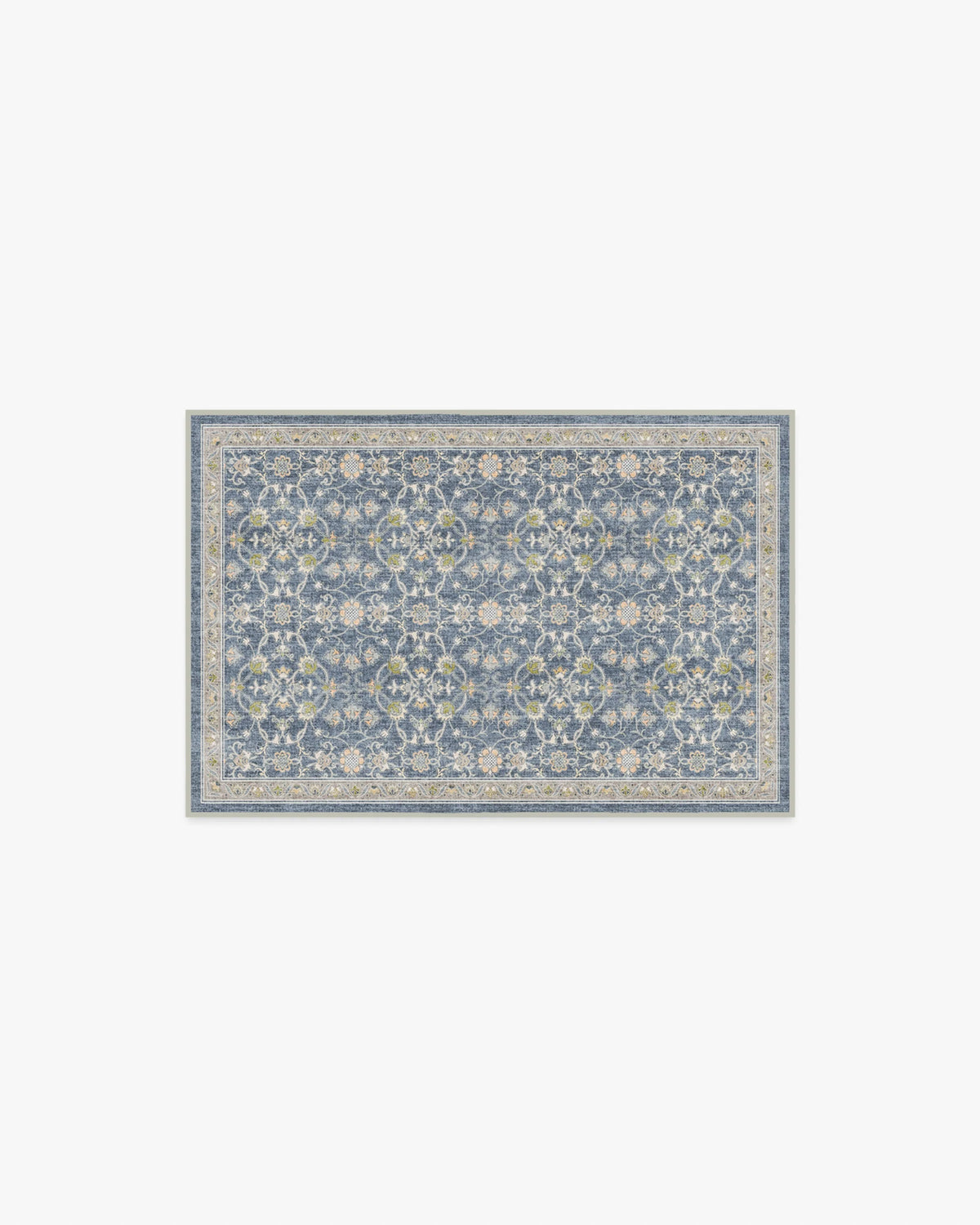 Persian Scroll Slate Blue Rug by Morris & Co.