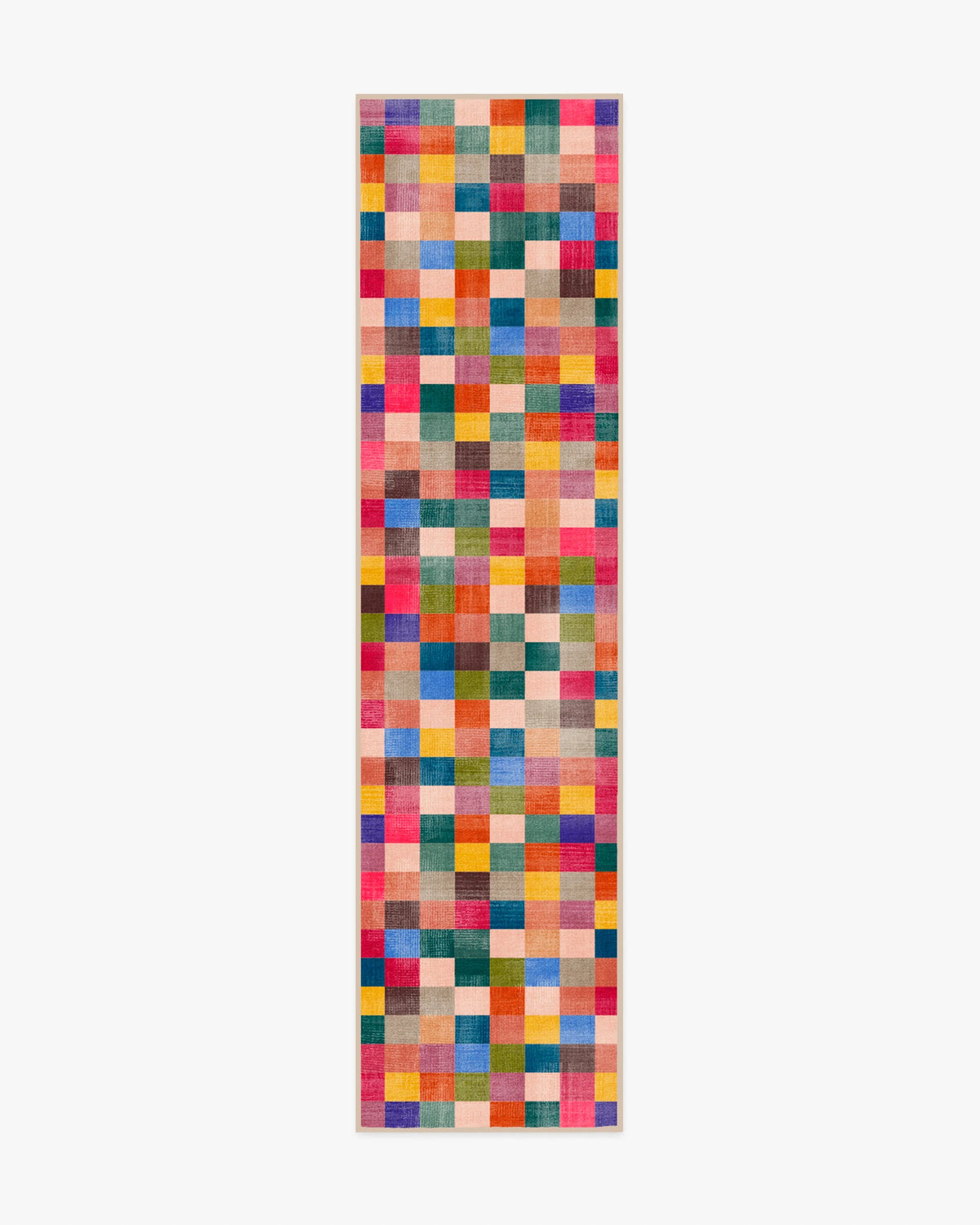 Grossy Confetti Check Rug by Dan Pelosi