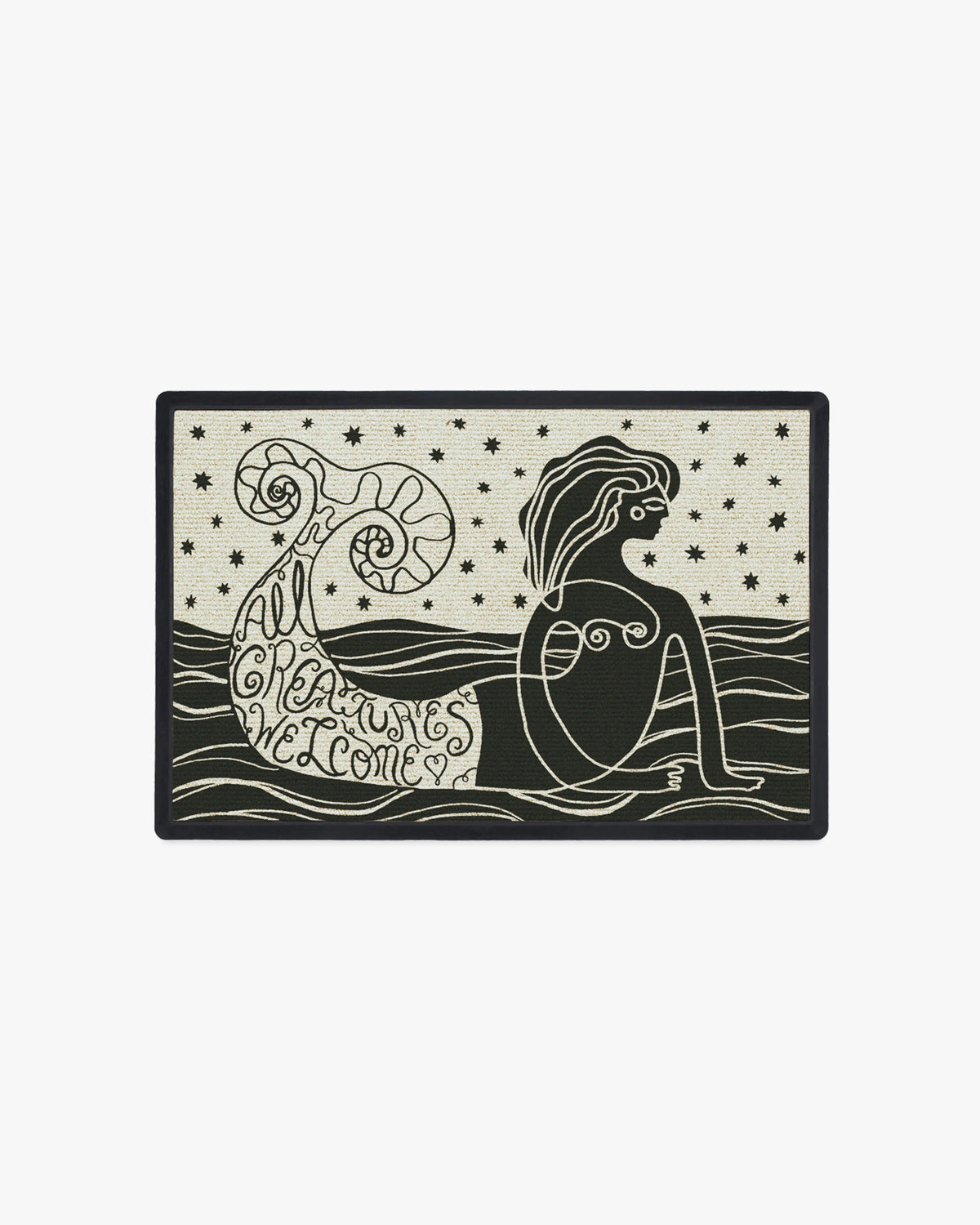 All Creatures Welcome Doormat by Jungalow