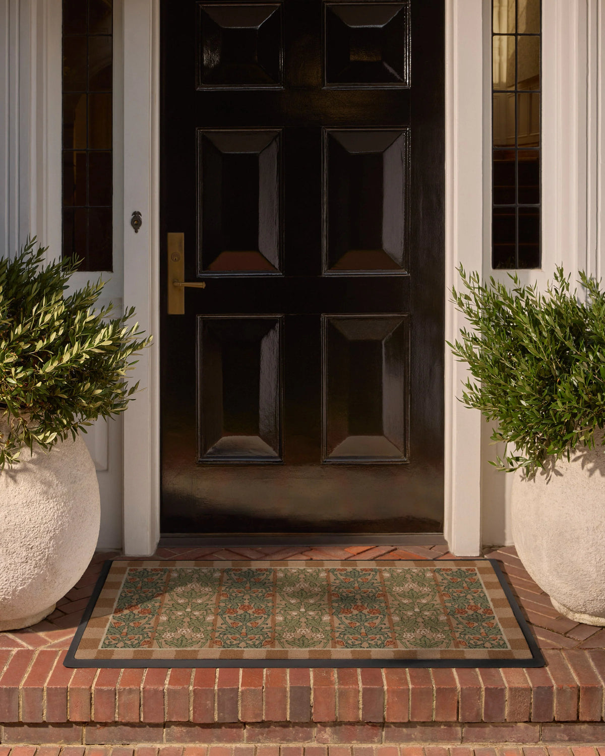 Oak & Blossom Coir Large Doormat by Morris & Co.