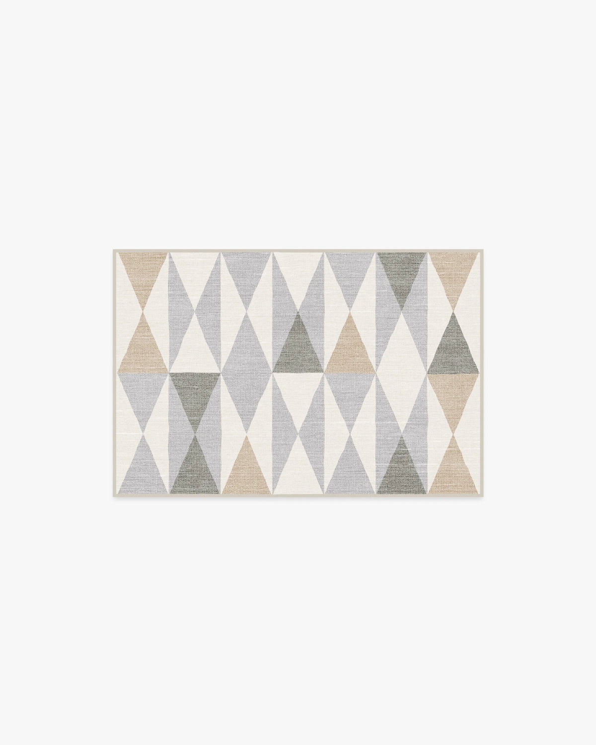 Pennant Grey Rug by Jonathan Adler