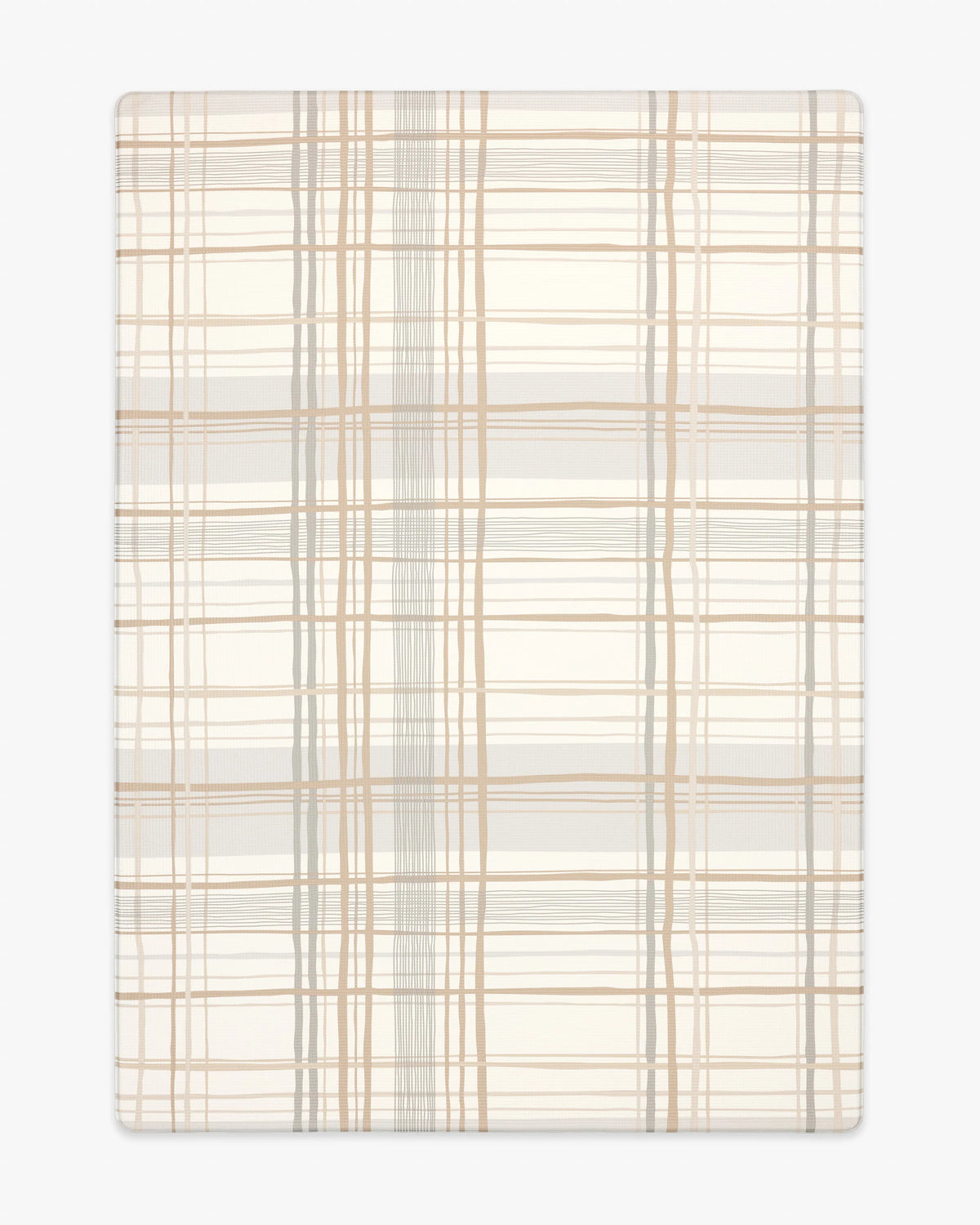 Storytime Plaid Sand Play Mat