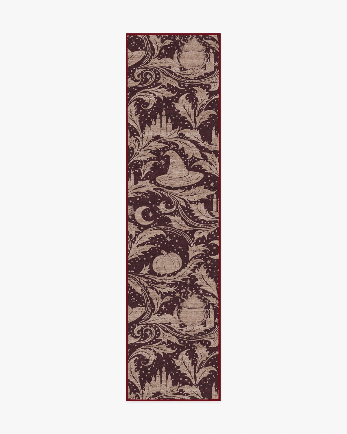 Autumn Alchemy Burgundy Rug