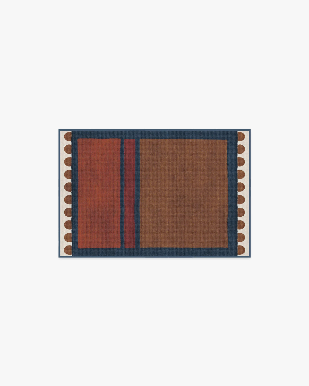 Nina Indigo & Rust Rug by Jungalow