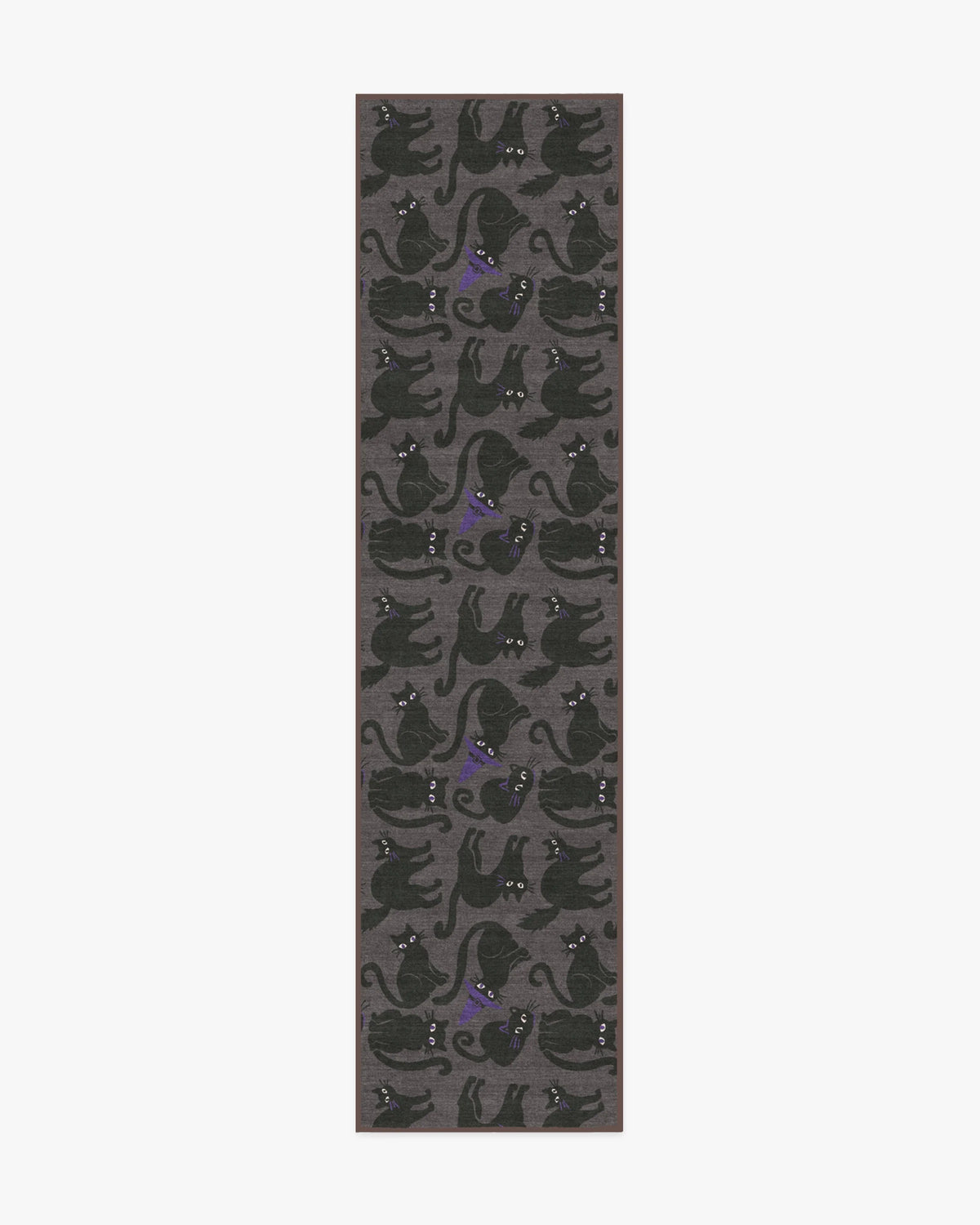 Whisker Mischief Charcoal Rug