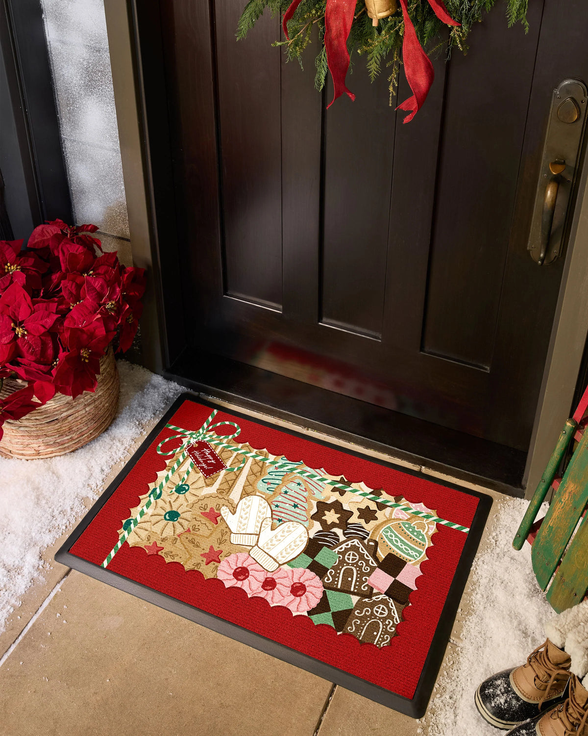 Cookie Delivery Red Doormat