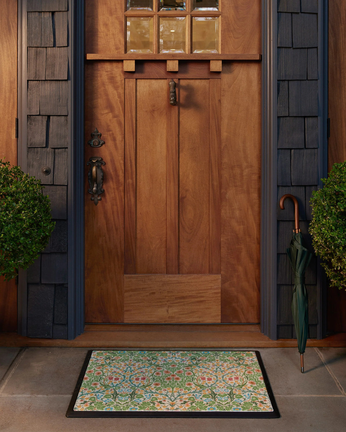 Blackthorn Multicolor Doormat by Morris & Co.