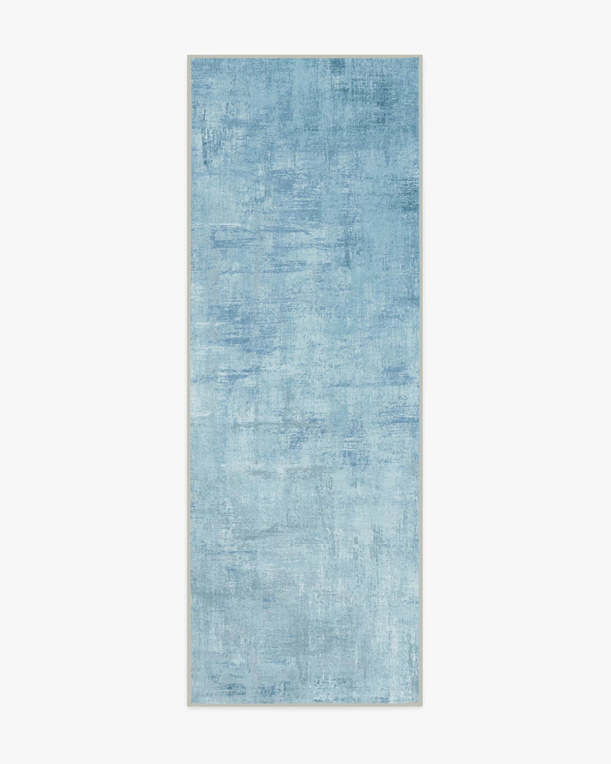 Impasto Slate Blue Flatwoven Rug
