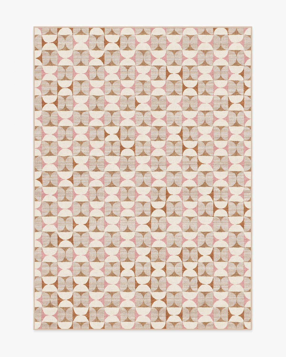Orana Soft Pink & Natural Flatwoven Rug