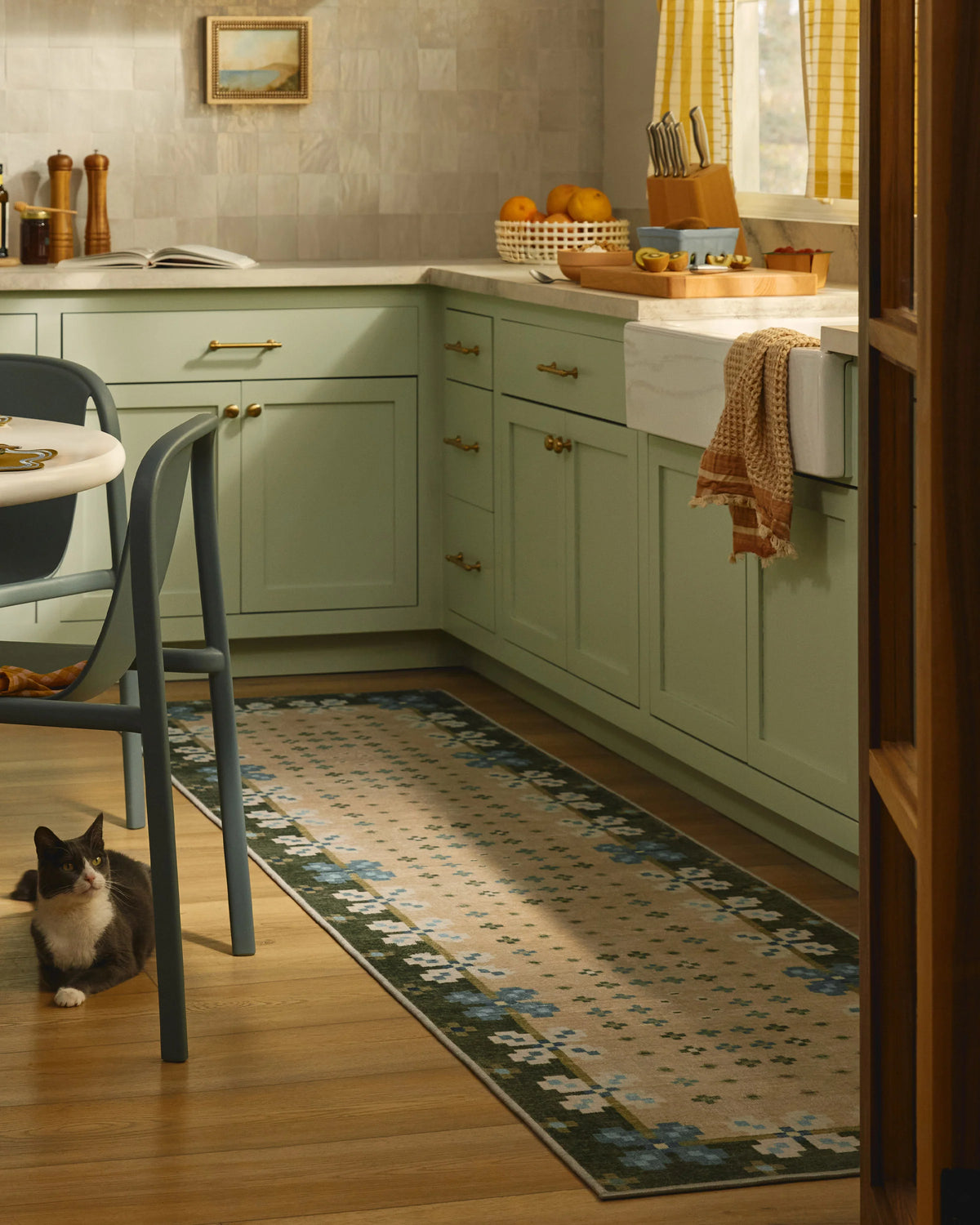 Clove Green Rug by Anthropologie