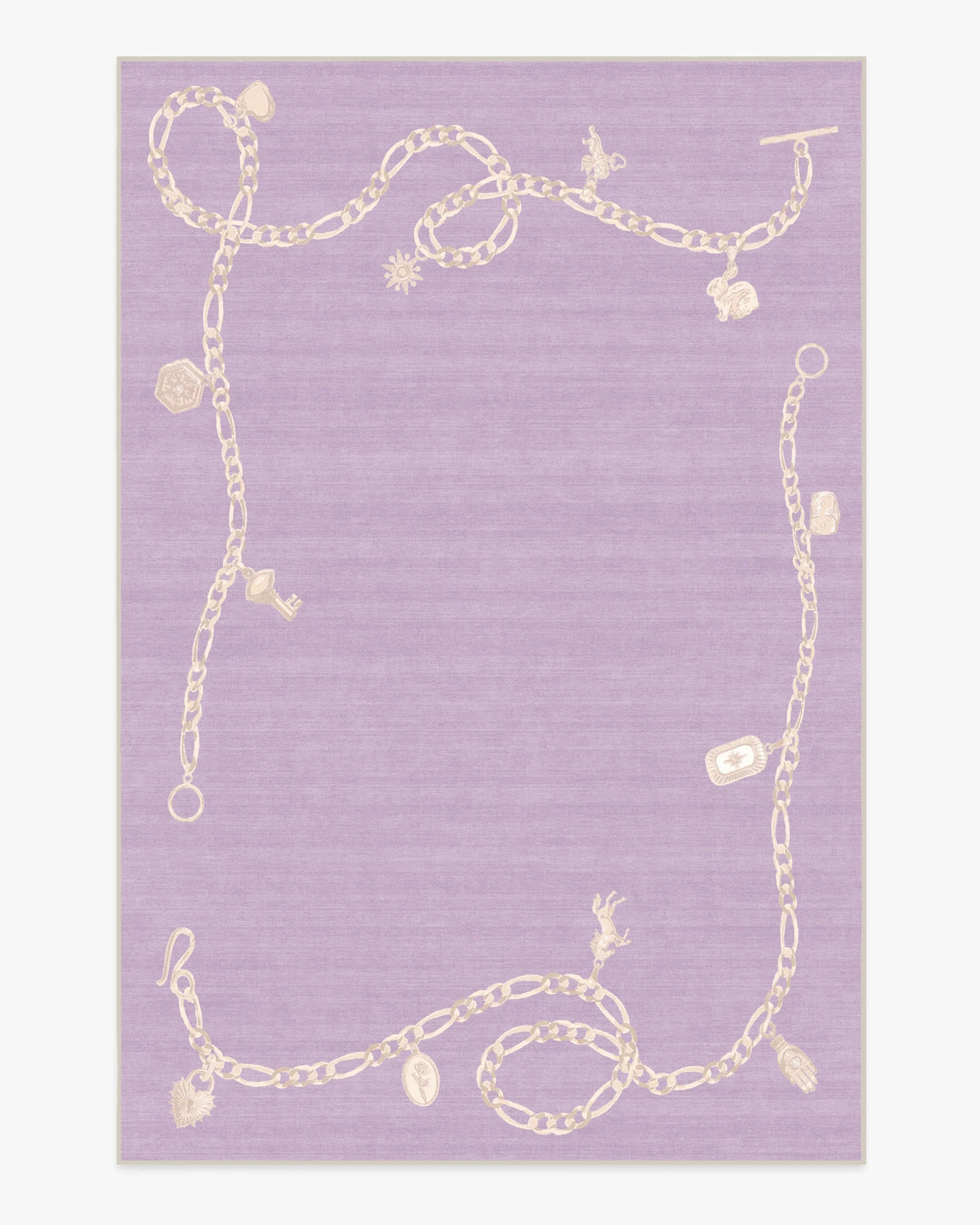 M&E Charms Lilac Rug by Humberto Leon