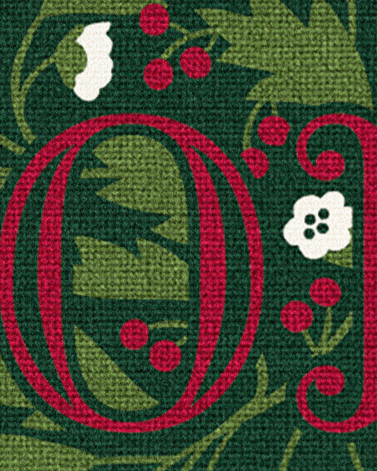 Noel Botanica Green Doormat