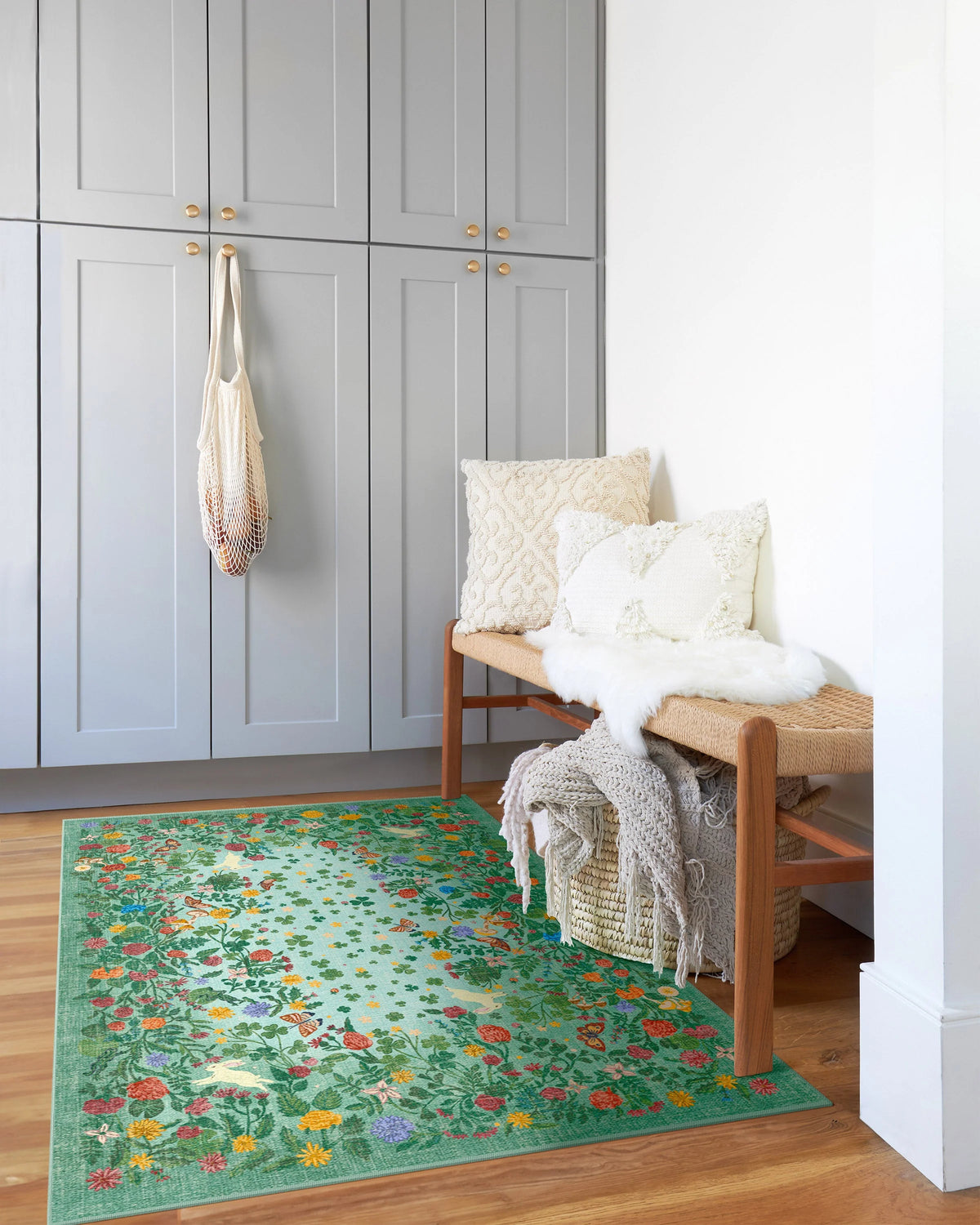 Lily Pad Meadow Multicolor Rug