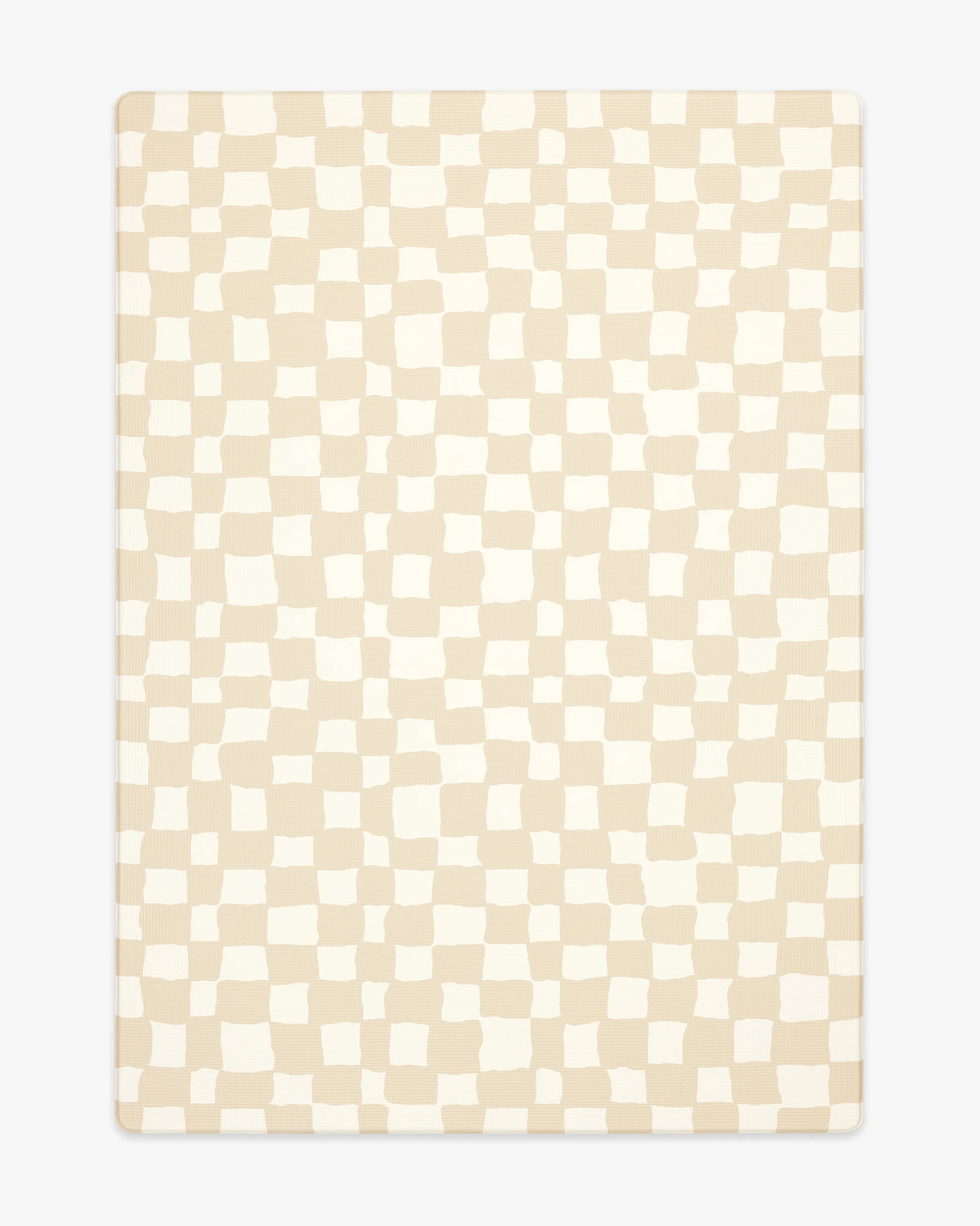 Mini Me Check Soft Taupe Play Mat