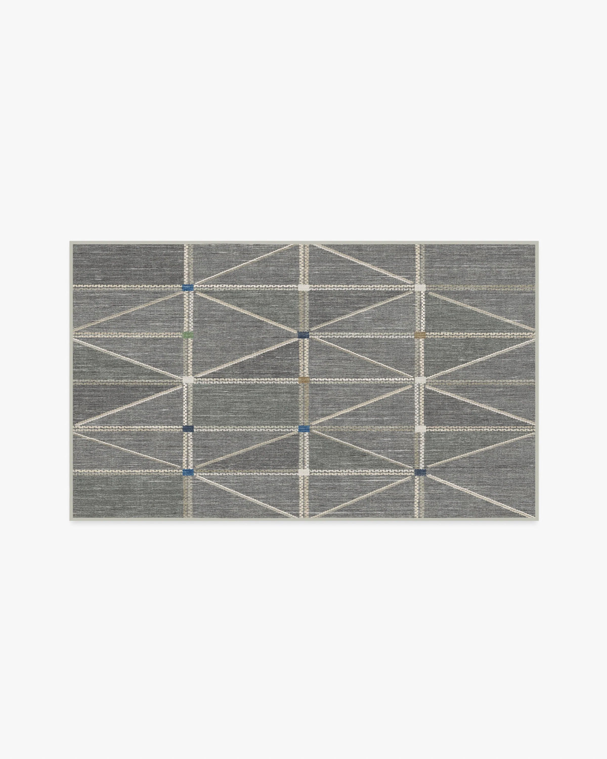 Ulysses Grey Flatwoven Rug