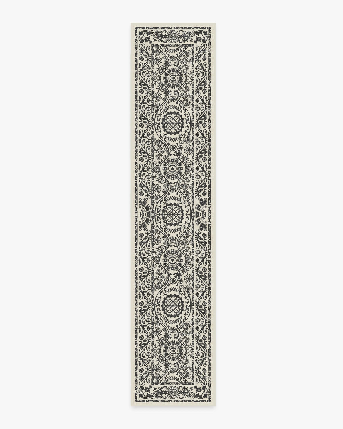 Delphina Black & White Flatwoven Rug