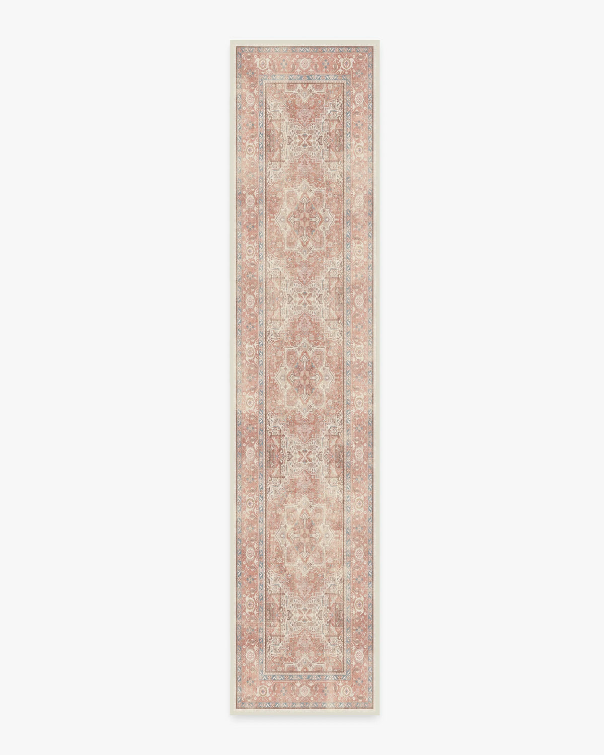 Kamran Rose Flatwoven Rug