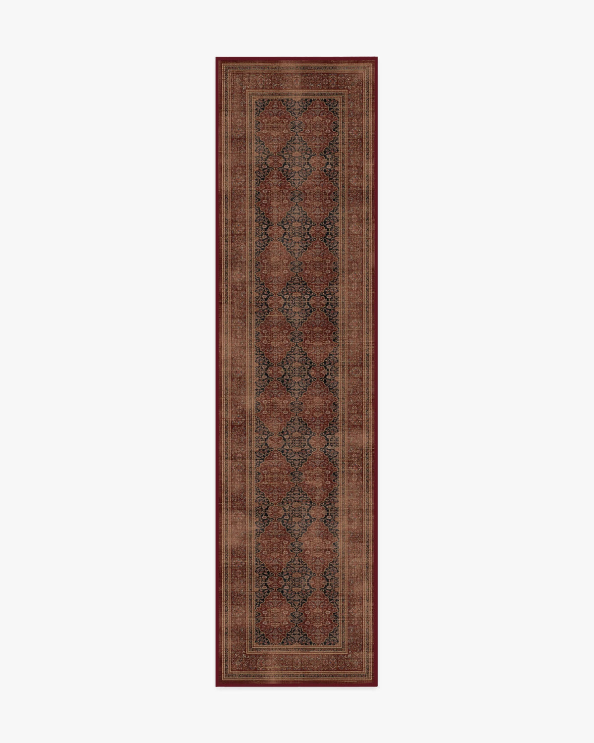 Vesper Amber Red Flatwoven Rug