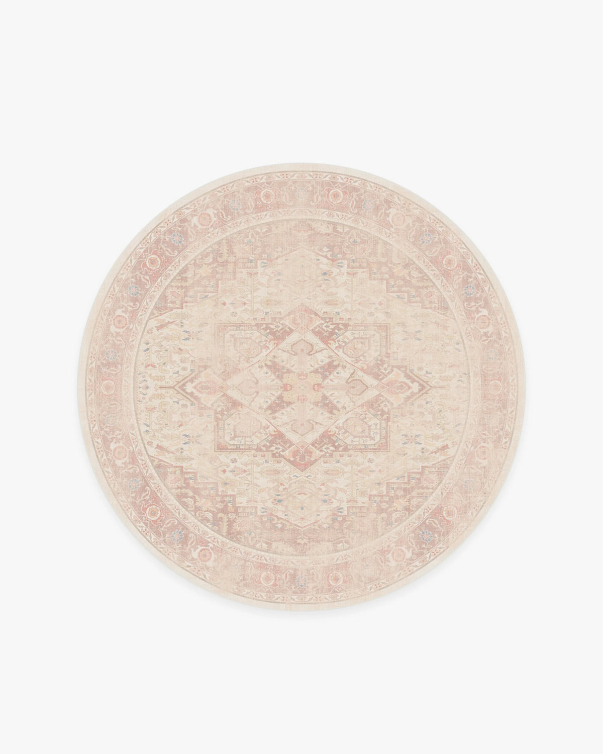 Kamran Soft Pink Rug
