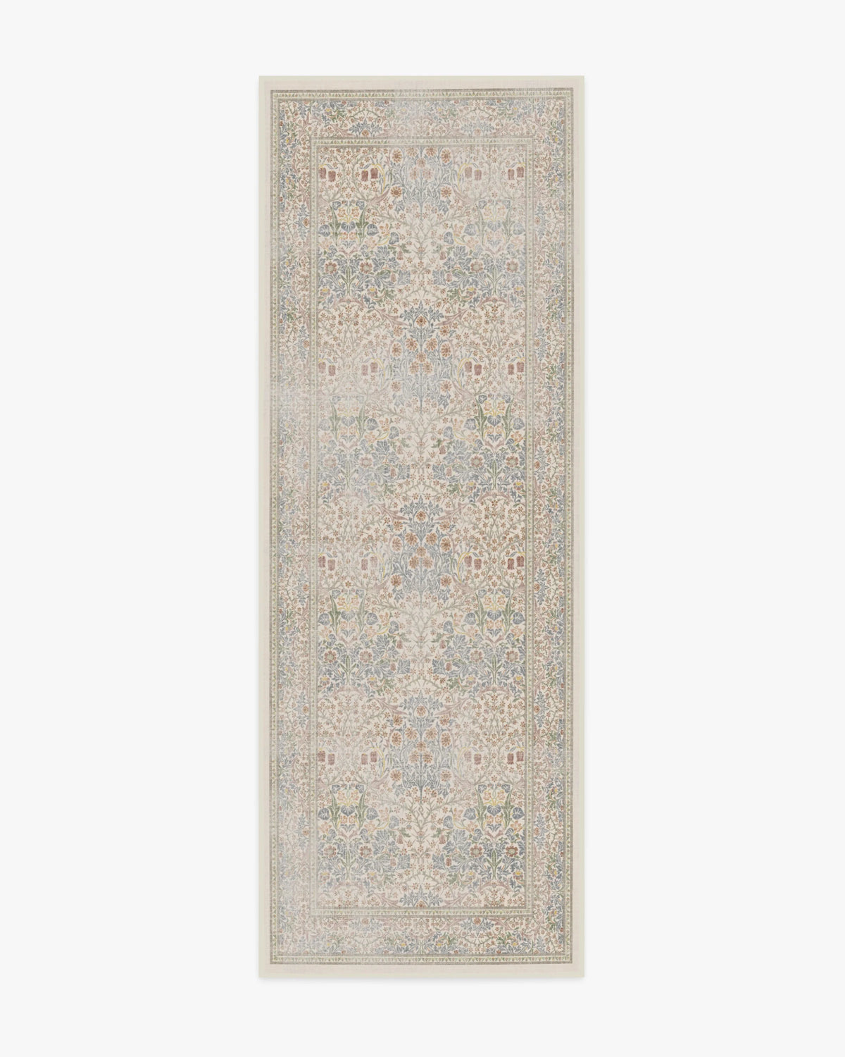 Blackthorn Ivory Flatwoven Rug by Morris & Co.