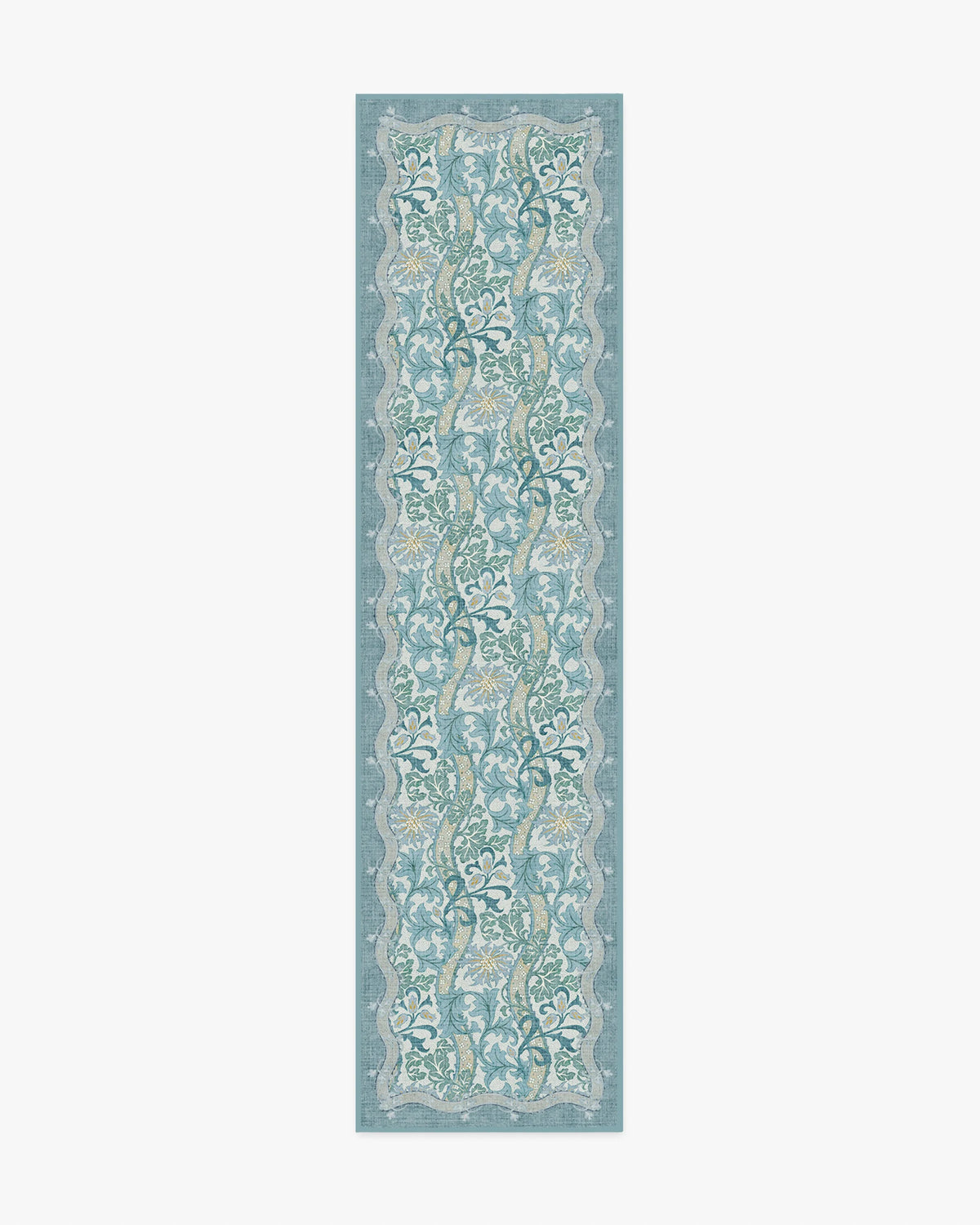Cornflower Slate Blue Rug by Morris & Co.