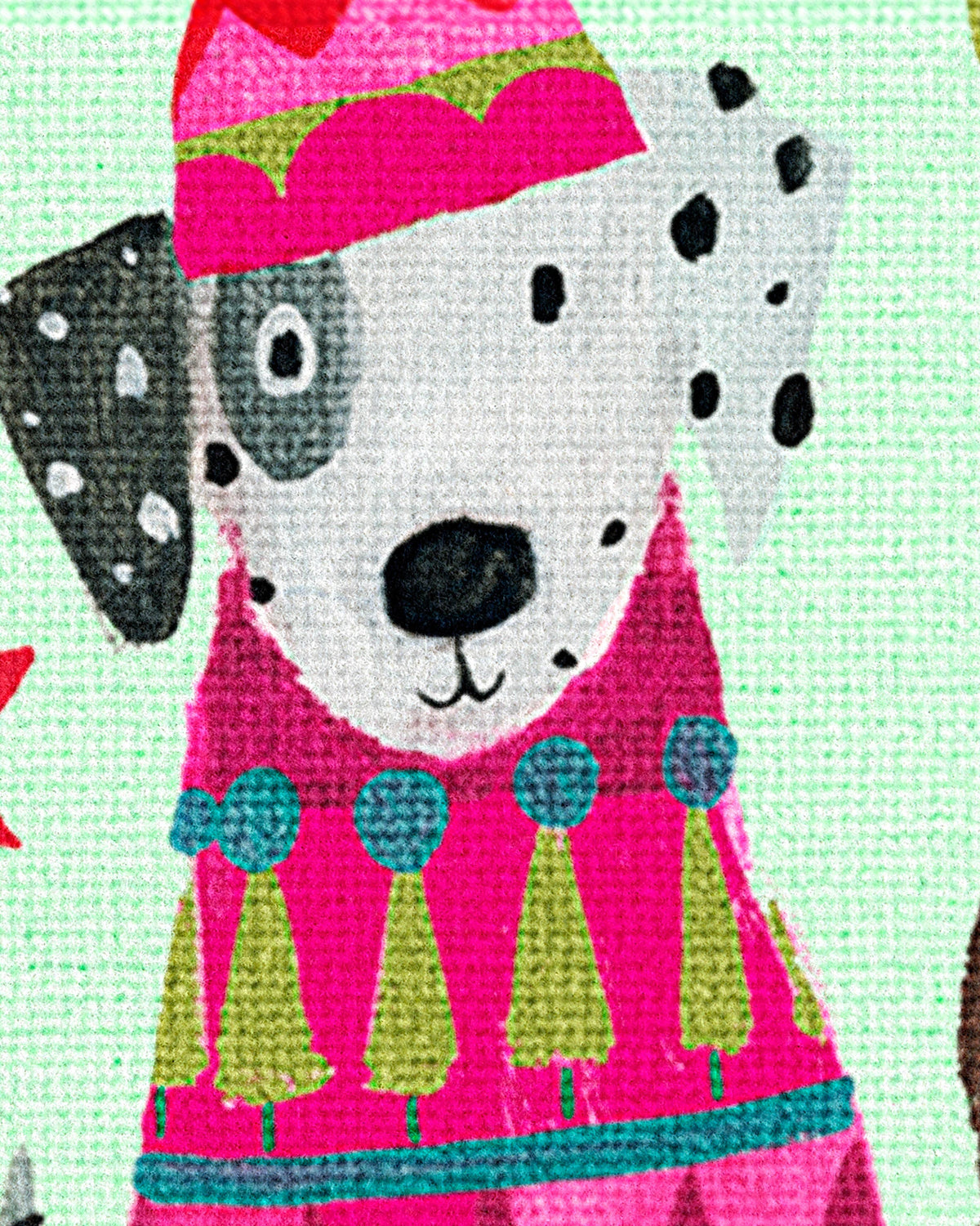 Cozy Pup Club Green Large Doormat