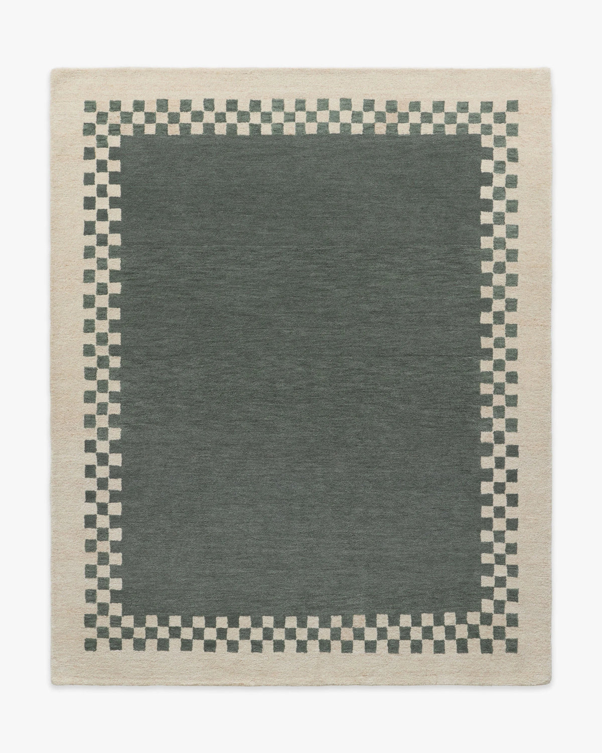 Callum Mineral Teal & Ivory Wool Rug
