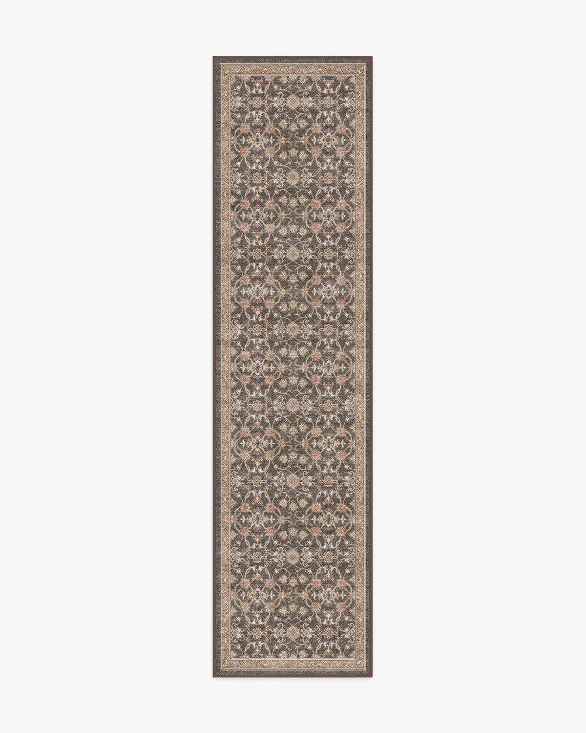 Persian Scroll Dark Wood Rug by Morris & Co.