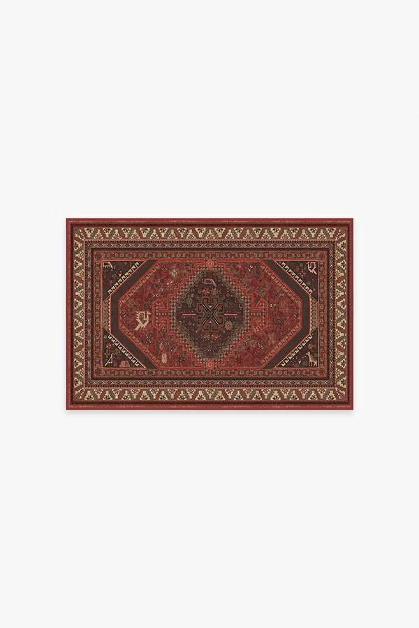 Zareen Scarlet Red Rug