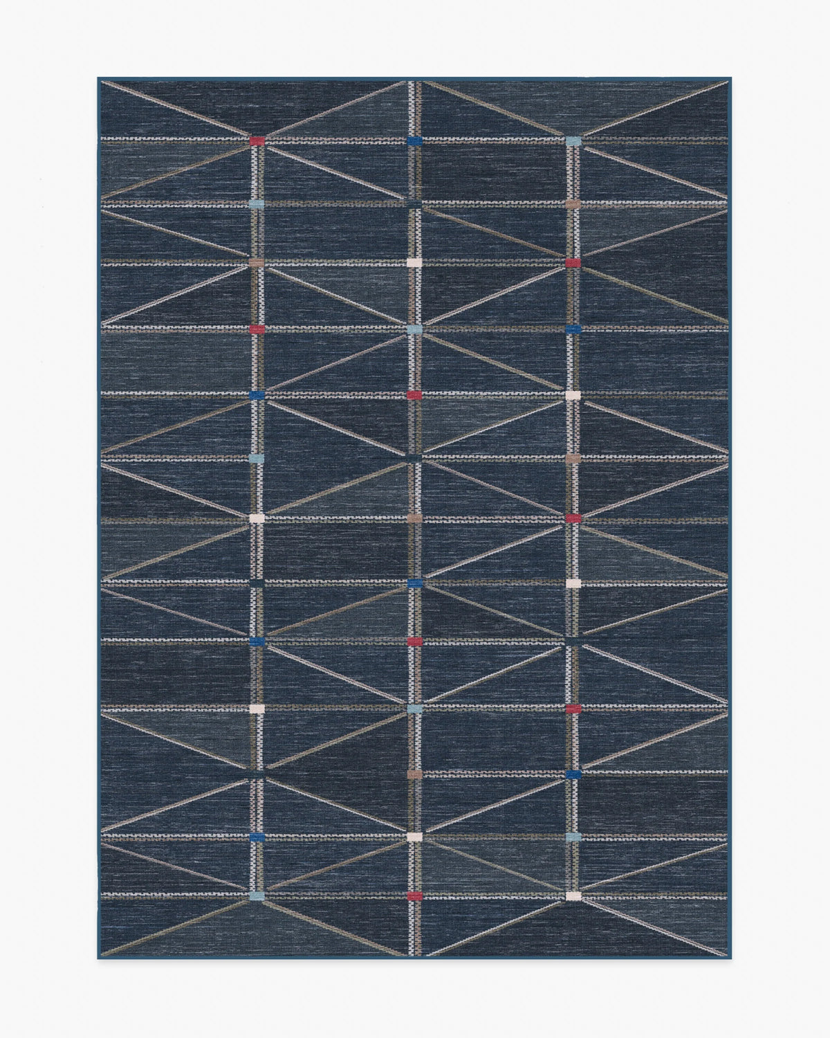 Ulysses Navy Flatwoven Rug