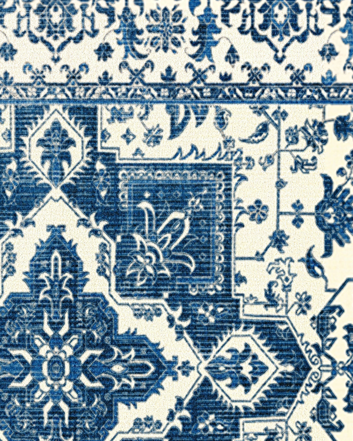 Kira Delft Blue Large Doormat
