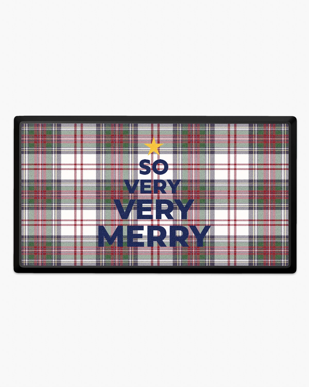 Very Merry Multicolor Large Doormat