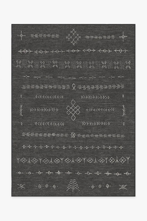 Astrid Soft Black Rug
