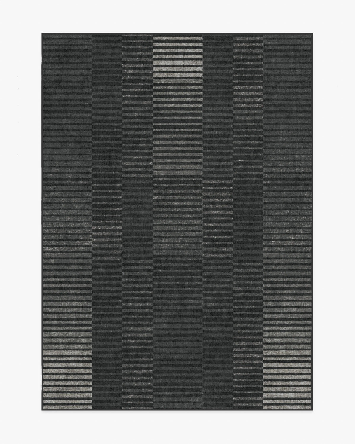 Shadow Stripe Charcoal Rug