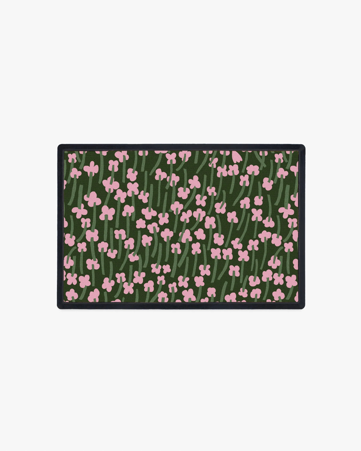 Tuulahdus Pink & Green Doormat by Marimekko