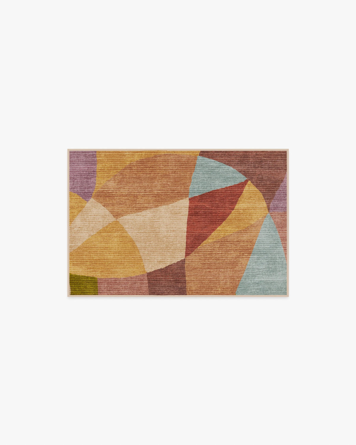 Kayla Rust Multicolor Flatwoven Rug by Jungalow