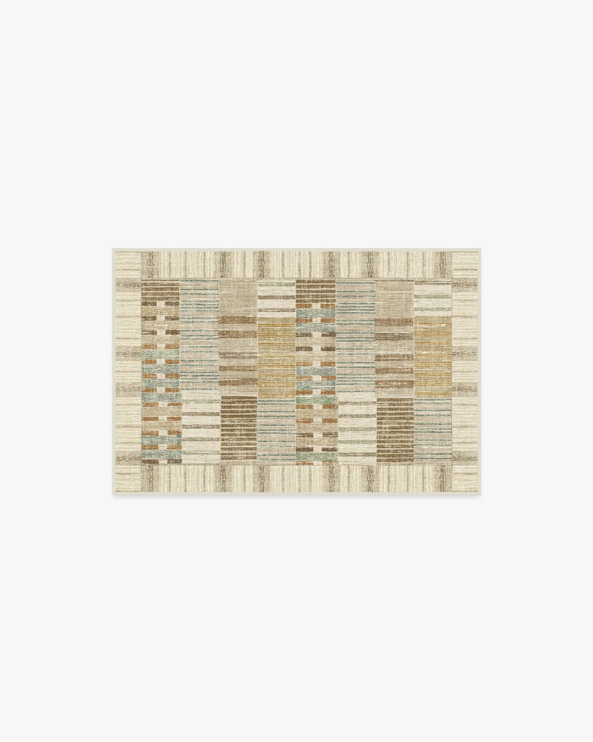 Selene Neutral Multicolor Rug by Architectural Digest