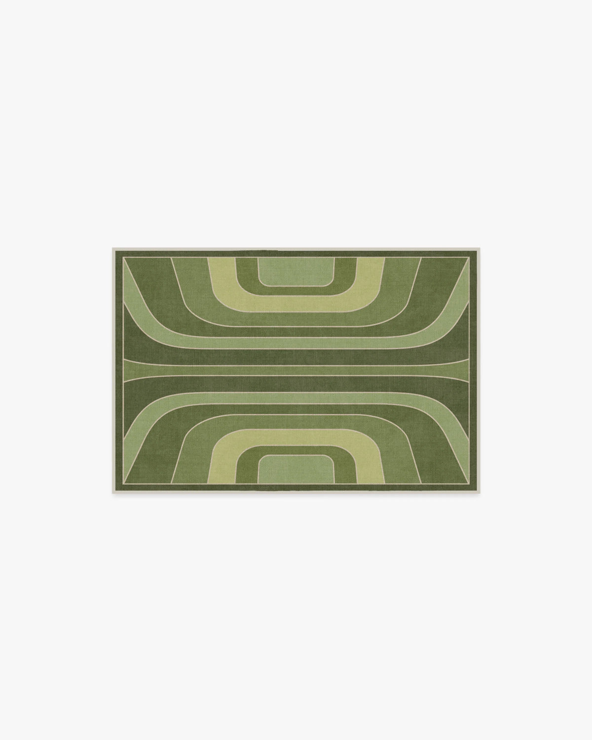 Paradox Green Rug by Jonathan Adler