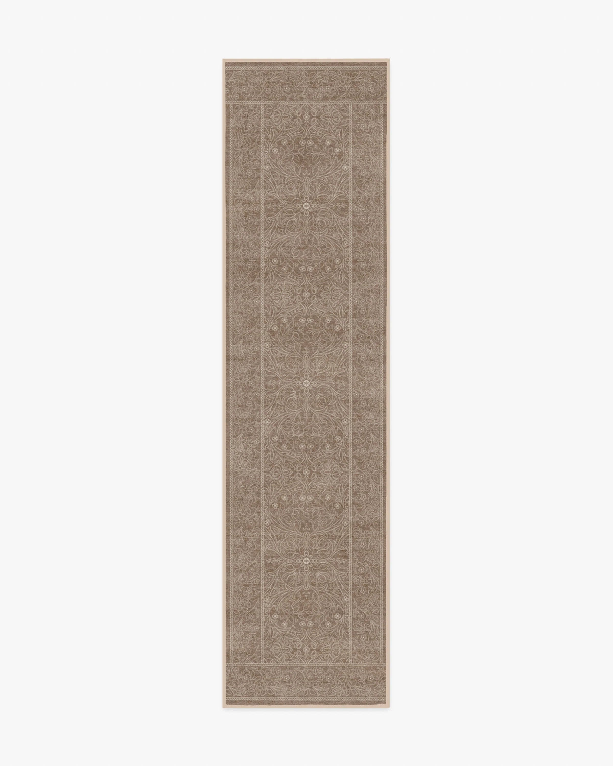 Walthamstow Light Brown Rug by Morris & Co.