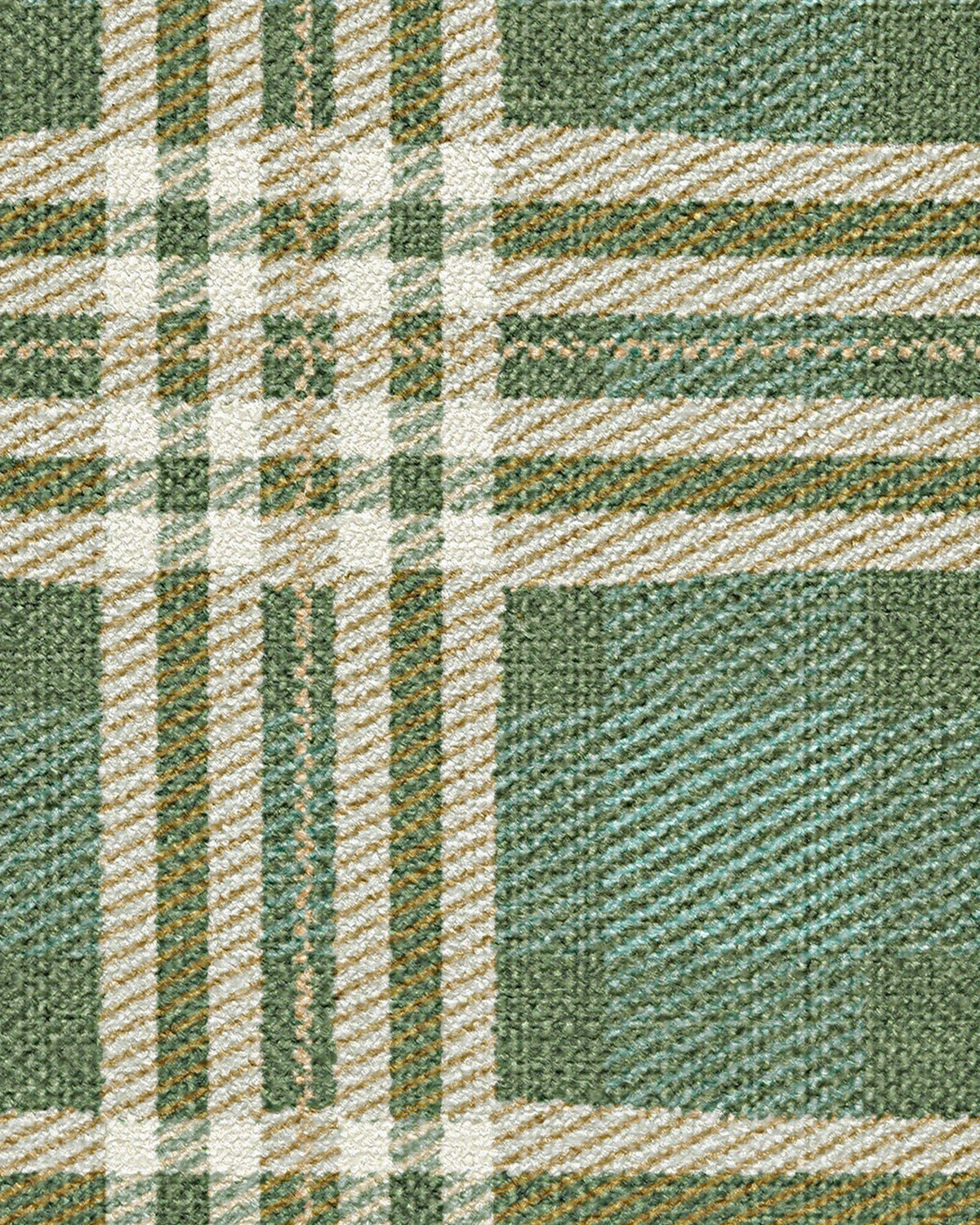Birke Green Flatwoven Rug