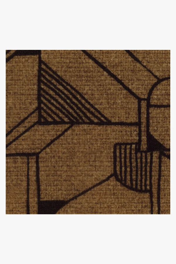 Halsten Black Doormat