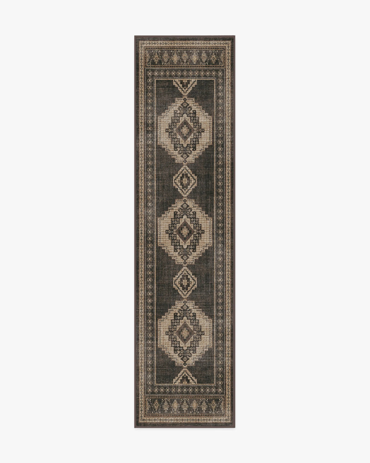 Rayne Charcoal & Tan Rug