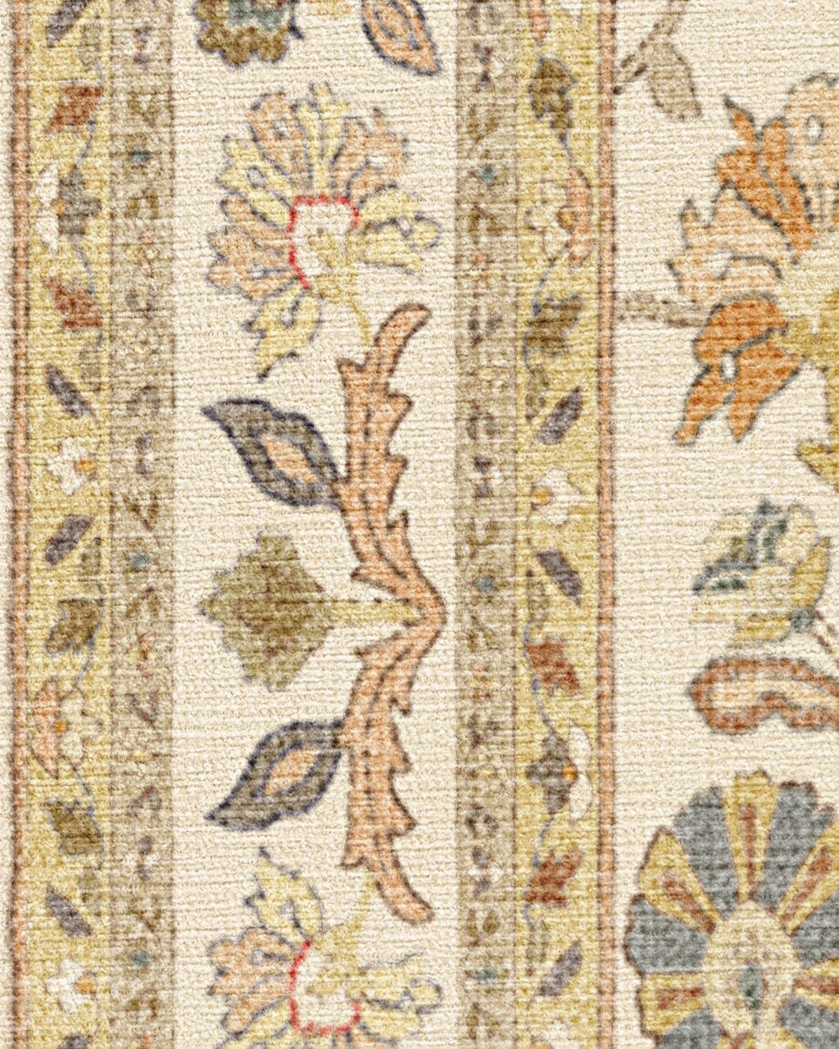 Calabria Cream & Gold Flatwoven Rug