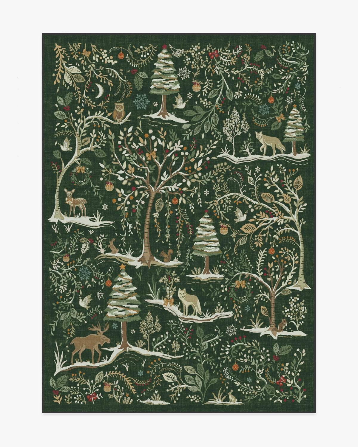 Elwood Forest Green Rug