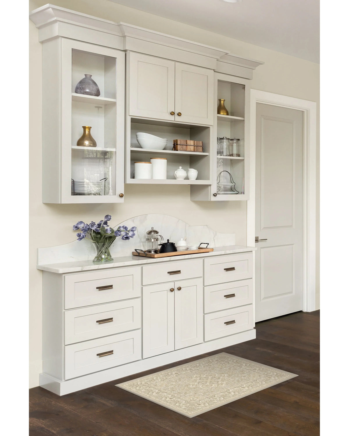 Hendesi Heriz Cream Rug