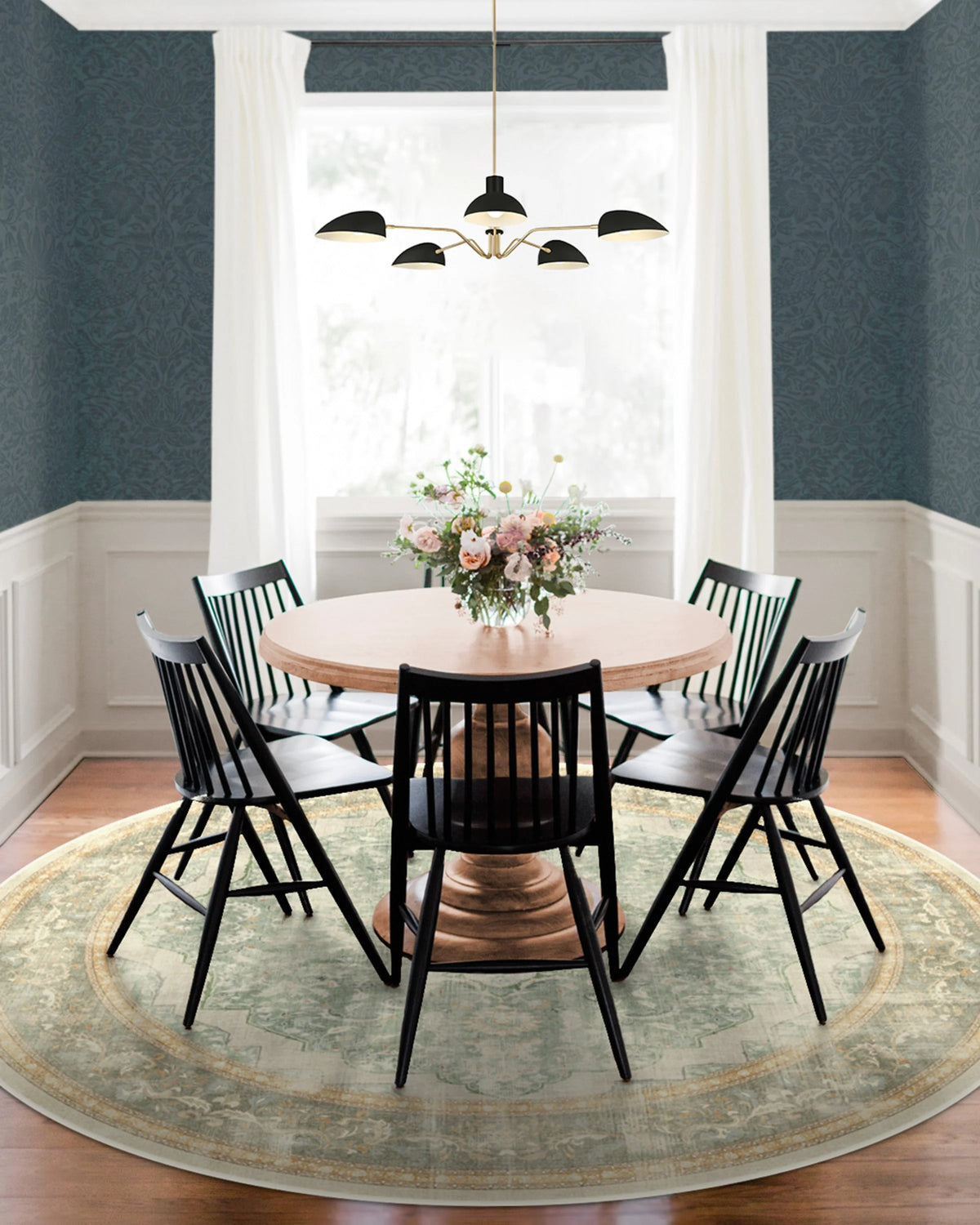 Adeline Natural Sage Flatwoven Rug