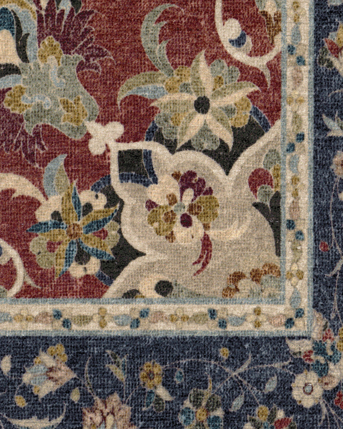 Sima Royal Blue Flatwoven Rug